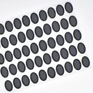 타원형 이어폰 필터 메쉬 이어버드 방진 인이어 튜닝 케이스 커버 20 개