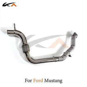포드 머스탱 2.3t용 KA 튜닝 다운파이프 배기 액슬 성능 히트 실드(촉매 포함)