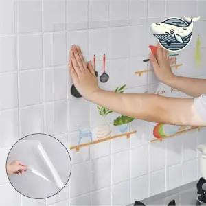 주방 욕실 방수 벽지 시트지 기름때 방지 주방시트지 주방타일 필름지