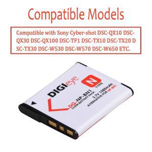 NP-BN1 소니 사이버샷 DSC QX10 T99 TX5 충전식 배터리