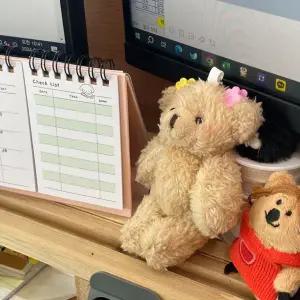 곰돌이 인형 키링 베이지 WE86462