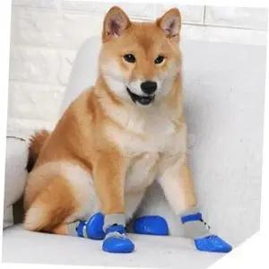 반려견 양말 애견 고무 신발 강아지 양말 방수 미끄럼 방지