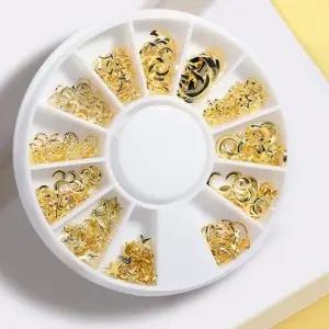 고품질 네일아트 파츠스톤 세트 큐빅 장식 재료 데코 12종 (WFK9FE3)