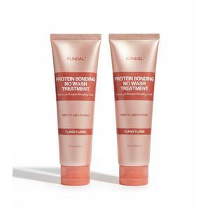 쿤달 프로틴 데미지 케어 노워시 트리트먼트 일랑일랑향 130ml 2개