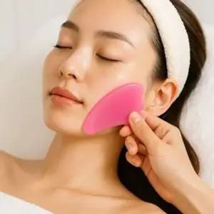 마사지 도구 괄사 핑크 색상 피부 기계 기기 (WFK9POK)