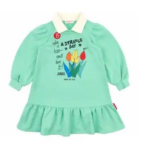 [롯데백화점]베베드피노 튤립 퍼프 카라 저지 원피스 BP51OD472