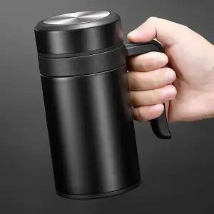 보온보냉 손잡이 텀블러(450ml) (블랙)