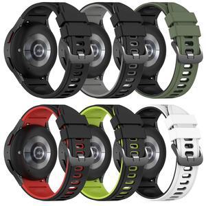 갤럭시 워치 7 / 6 5 4 FE 40mm 44mm 밴드, 노 갭 소프트 실리콘 스포츠 스트랩 손목 밴드 사마성 Watch 클래식 43mm 47mm Pro 45mm 42mm 46mm