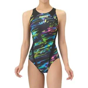 아레나 공인 여자 선수용 원피스 수영복 F165752