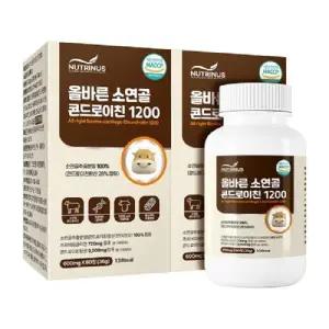 올바른 소연골 콘드로이친 1200 600mg 60정 x 2 총120정