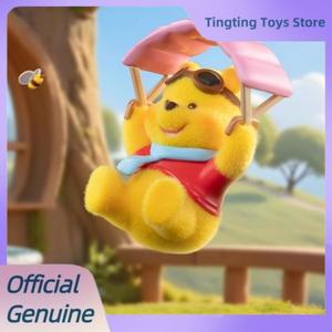 곰돌이 푸우 나무집 시리즈 블라인드 박스 귀여운 데스크탑 장식 피규어 인형 미스터리 장난감 생일 선물