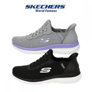 스케쳐스 손대지않고 신는 여성 슬립온 메모리폼 쿠션 경량 운동화 양말 세트