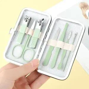 외국인친구선물 손톱정리도구 그린 파스텔 손톱다 (WFKANK2)