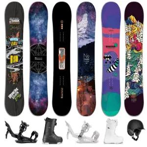 올원픽 스노우보드데크 스노보드 데크 바인딩 장비