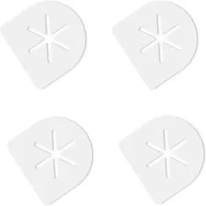 퍼키-펫 다람쥐-비-곤 맥스 버드 피더용 4PCS FlexPort 교체 부품 두께 1MM