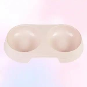 강아지 고양이 급식기 2구 물그릇 더블볼 식기 (WFKBF88)