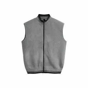 [하프클럽/해리슨]기모 니트 집업 조끼 939 DNCC1205