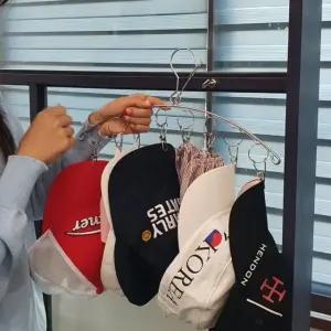 스텐 양말 빨래집게 옷걸이 미니건조대 8구 (WFKBIOM)