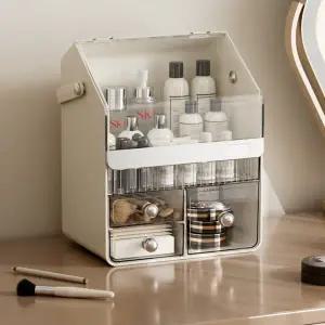 [리빙코아]대용량 화장품 정리함
