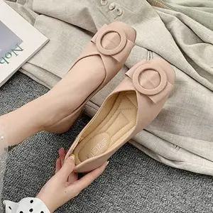 [하프클럽/]여자편한신발 데일리 리본 트렌드 플랫 단화 여자 슈즈 캐주얼