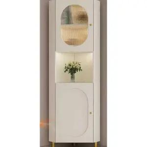 코너 수납장 모서리 책장 틈새장 원목 코너수납장