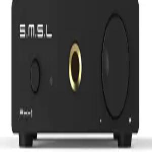 SMSL PH1 MM 포노 프리앰프 46dB 게인저왜곡 CNC 제작 헤드폰 앰프 통합 턴테이블 설정용