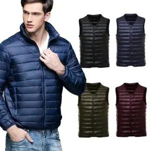 남녀공용 100 덕다운 경량패딩 조끼패딩 경량패딩