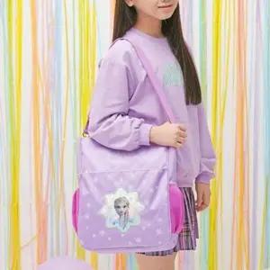 (사이즈-색상 M-퍼플)겨울왕국2 보조가방 아동 손가방 크로스백 보조 가방