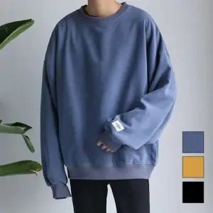 남녀공용 기모 캐주얼스타일 베이직 겨울 긴팔 맨투맨