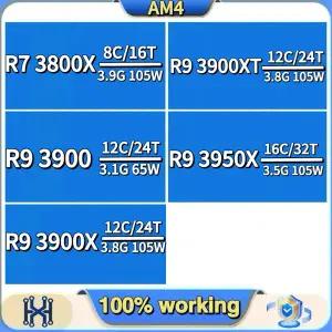 Ryzen 7 R7 3800X Ryzen 9 R9 3900 R9 3900X 3900XT 3950X AM4 소켓용