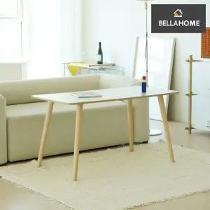 고품질 (벨라홈) 원목다리 높은 소파테이블(라운드형) 1500x600(CN9913) (WFKDYZ1)