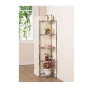 튼튼한메탈선반 효율적코너수납 메탈선반 다용도5단선반 5단 (WFKDJ33)