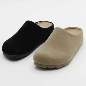 남성 여성 세무 뮬슬리퍼 블로퍼 남녀공용 커플 신발 (WFKCW44)