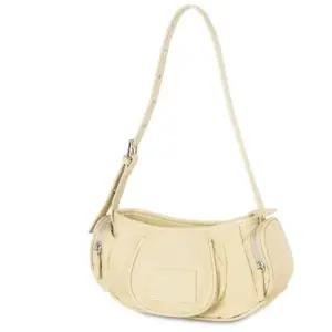 고품질 여성 숄더백 캐주얼 핸드백 데일리 가방 베이지 (WFKDXEW)