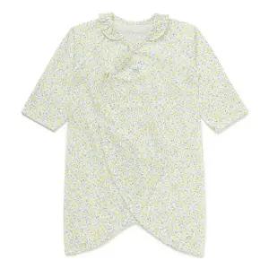 [블루독베이비8] 26SS(YE)말랑플라워배내가운 HJ (4617000102) (BLUEDOG BABY/유아/출산/백일/선물/도트/강