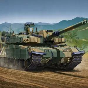 (ACD0331) 아카데미과학 K2 흑표 전차 1 35 프라모델 대한민국 탱크 조립모형 밀리터리 플라스틱