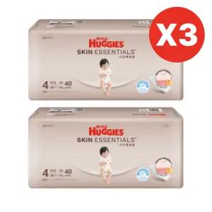 하기스 기저귀 스킨에센셜 팬티형 공용 4단계 40pX6팩 BNS