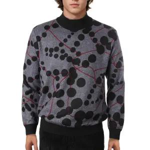 [롯데백화점]레드옥스 남성 F/W 캐주얼 간절기 긴팔 반폴라니트 R244SW151-GY