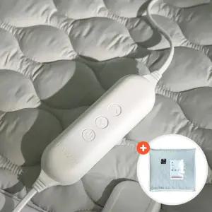 [100% 국내생산] 오테너x한일의료기 IOT 두툼한 M2 원단 EMF인증 탄소매트 아이보리