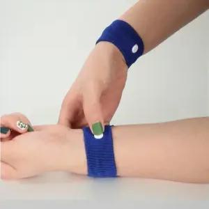 입덧 밴드 멀미 임신 필수품 내혈관 자극 팔찌 지압 블루 남녀공용