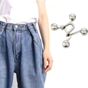 바지 허리 수선 요술 단추 후크 (드라이버 미제공) 요술단추 허리줄임단추