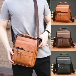 숄더 인조가죽 데일리 크로스백 남자 출근가방