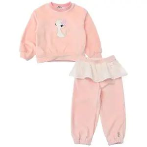 [프랜치캣](센텀시티점)PK 소프트 벨벳 MTM + PK 레이어드 PT 세트 (Q56DDT120+Q56DDP060)