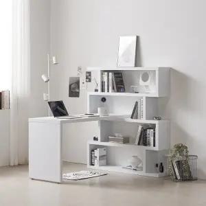 [히트가구] RG106 모듈 1400 4단 책상 세트 (착불)