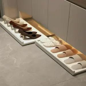 신발장바닥 슬라이딩 수납 정리대 트레이 현관 서랍 선반