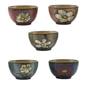 [조르지오]소담 CD09XM72 면기 도자기 대접 냉면기 라면 그릇 5P 17CM