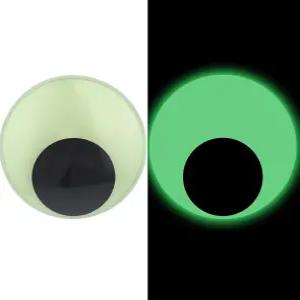 2개의 7인치 빛나는 구글리 즈 셀프 거인 꿈틀거림 큰 자이언트 라이팅 할로윈 장식 스티커용