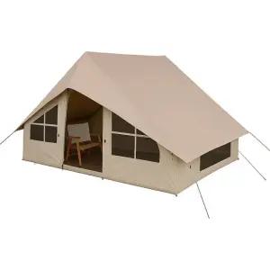 감성 캠핑의 완성 대형 AB형 양문 에어텐트 방수전용커버 기본제공 오픈윈도 사계절용