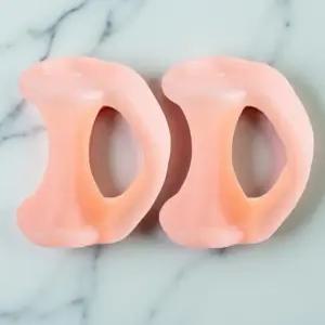 새끼발가락 옆 통증 골무 교정기 벌리개 보호대 스킨 2개