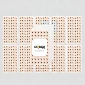 귀혈점 지압 패치 이혈침 셀프 귓바퀴 자극 귀침 스티커 스킨 2구 600개입